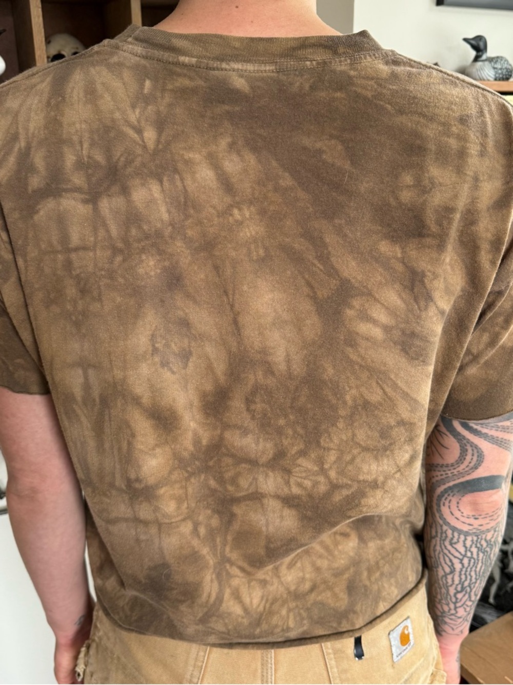 Vintage 2000s Tie Dye Labrador Retriever Dogs Graphic Tee ~ Size XL - Picture 4 of 7